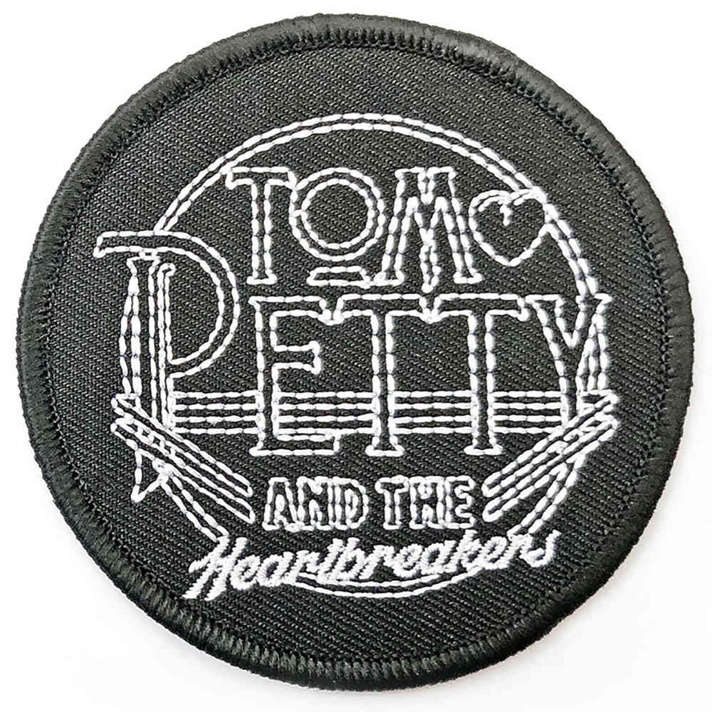 Tom Petty - Circle Logo Pièce - Noir